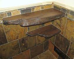 Urbanoutfitters.com has been visited by 10k+ users in the past month Custom Live Edge Barnwood Rustic Corner Shelves By Intelligent Design Woodwork Custommade Com