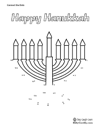 Happy Hanukkah Menorah Dot To Dot Happy Hanukkah Hanukkah Coloring Pages For Kids