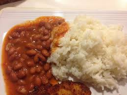 What makes this recipe puerto rican? my answer: Spanish Rice And Beans Spanish Rice And Beans Bean Recipes Rice And Beans Recipe