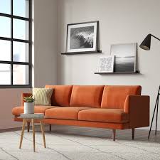 This living room furniture style offers versatile modular design, a plus if you enjoy rearranging your decor. Modern Contemporary Modern Red Sofa Allmodern