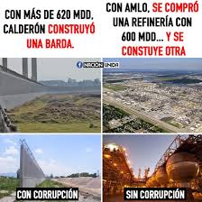 La barda que permanece como símbolo de la refinería que nunca fue, tuvo un costo de mil 388 millones de pesos, según los informes de la asf. Wekic 16kgqv5m