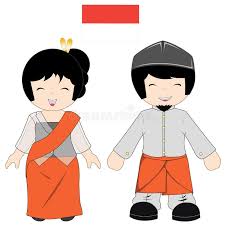 It is made up of thai silk. Indonesia Costume Stock Illustrations 802 Indonesia Costume Stock Illustrations Vectors Clipart Dreamstime