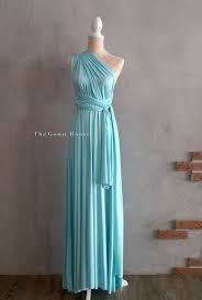 The Infinity Gown In Tiffany Blue Tiffany Blue Bridesmaid Dresses Simple Bridesmaid Dresses Multiway Bridesmaid Dress