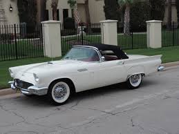 Image result for Colonial White 1957 Thunderbird