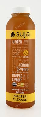 Master cleanse (also called the lemonade diet or lemon detox diet) is a modified juice fast that permits no food, substituting tea and lemonade made with maple syrup and cayenne pepper. Master Cleanse Suja Classic Bevnet Com Product Review Ordering Bevnet Com