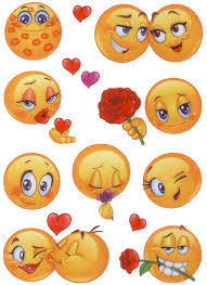 Es wurde im jahr 2010 zu der emoji emoji version 1.0 hinzugefügt. Emoji Liebe Smiley Sticker Aufkleber Album Heft