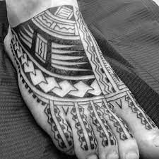 7 years ago 7 years ago. 40 Tribal Foot Tattoos For Men Manly Design Ideas