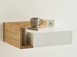 Suspended Bedside Table Bedside Shelf Plywood Bedside Table Bedside Table Ikea