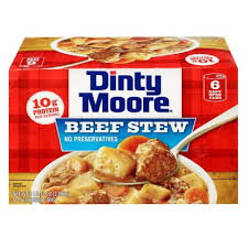 Pour can of dinty moore stew over batter and again. Dinty Moore Beef Stew 15 Oz 6 Pk Sam S Club
