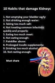 10 Habits That Can Damage Your Kidneys Add Unbalanced Atkins Diet And Conventional Non Organic Food Sprayed W R Kidney Health Kidney Friendly Kidney Cleanse