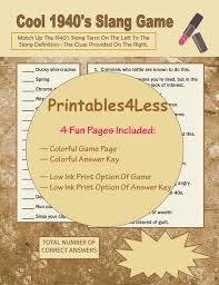 1930s era dinner party ideas. 1940s Slang Game 1940s Party Ideas 1940s Party Games Party Group Games Dinner Party Games Brain 1940s Party Dinner Party Games Party Games