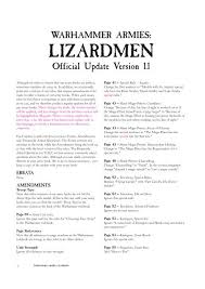The Lizardmen Faq Games Workshop