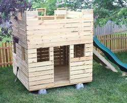 Wooden dollhouses, fairy houses and wooden treehouse toys from bella luna toys. Fun Fortress Playhouse Plan Build A Playhouse Play Houses Castle Playhouse