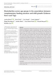 Yves martin is a canadian family owned business established in 1980 who provides quality products for men, women and boys at an affordable price. Pdf Dissimilarities Across Age Groups In The Associations Between Complementary Feeding Practices And Child Growth Evidence From Rural Togo