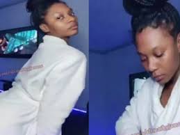 Download mp3 and video for: Santana Slim Buss It Challenge Video In White Robe Goes Viral On Social Media