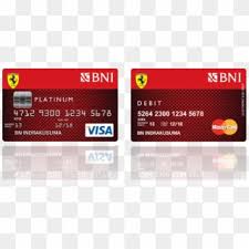 Apply for credit card online at kotak bank which offers credit cards with amazing discounts and cashback schemes. Ferrari Cards By Bni Bni Platinum Debit Bni 46 Hd Png Download 1000x456 4897745 Pngfind