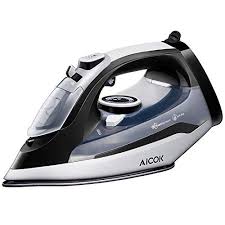 Black And Decker Garment Steamer Review Aicok Steam Iron 1400w Non Stick Soleplate Iron Variable Temperature And Steam Control Anti Drip Rapid Heating Black Best Steam Iron Steam Iron How To Iron Clothes