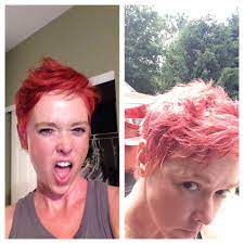 Use Diy Green Toner To Counteract Too Much Red In Your Rose Gold Hair Color Failure Diy Green Toner Green Is Opposite Hair Color Rose Gold Rose Gold Hair Hair