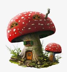Pilz Illustration In 2020 Clay Fairy House Mushroom House Clay Fairies