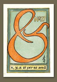 Andrea Starkey Until The Late 1800 S It Was Referred To As The 27th Letter Of The Alphabet And Supposedly Got Its Name From The Ampersand Linocut Ampersands