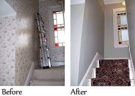 How to remove wallpaper glue from plaster walls? How To Prepare Walls For Paint After Removing Wallpaper Prepping Painting Over Wallpaper Removable Wallpaper Standard Wallpaper