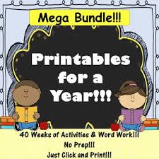 Weekly Ela Word Work Survival Kit Whole Year Word Work Phonics Reading Words