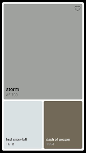 Get modern colors paint at target™ today. Benjamin Moore Storm Af 700 Benjamin Moore Storm House Color Schemes Colorful Interiors