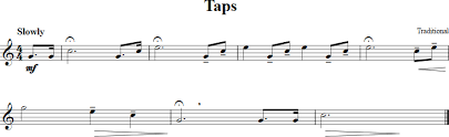 You can print the free sheet music at our website: Taps Recorder Sheet Music