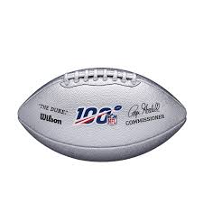 nfl 100 the duke metallic football wilson sporting goods