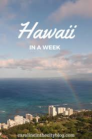 How To Spend A Week In Hawaii Caroline In The City Travel Blog Hawaiian Travel Hawaii Holiday Hawaii Itinerary