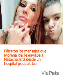 Hace un tiempo, Ulises Jaitt, el hermano de Natacha, publicó en Twitter una  captura de pantalla de WhatsApp entre la hija de Jorge y Jaitt.