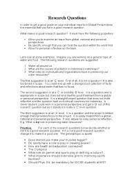 The aims of the cambridge global perspectives & research a level are: Research Question Help