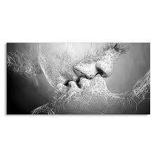 Maybe you would like to learn more about one of these? Unframed Fashion Black White Affectionate Love Kiss Abstract Photos Art On Canvas Painting Wall Art Picture Print Artwork For Living Room Bedroom Office Wall Decor Walmart Com Walmart Com