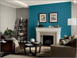 One Wall Different Color Bedroom Living Room Turquoise Teal Living Rooms Accent Walls In Living Room