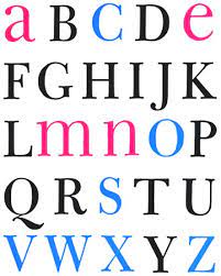 Dazukommen die fünf vokale a, e, i, o und u. Alphabet 26 Wikipedia