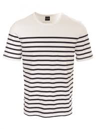 Jean paul gaultier ultra male. Jean Paul Gaultier Stripe Ss Tshirt In Navy White For Men Lyst