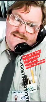 Imagine this is Hurricane Milton, just trying to get his red stapler back!  I think I'm funny. Checking the vibes from the East Coast — did my fair  share of deep breathing