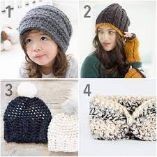 My latest project is this easy to knit hat. 15 Free Chunky Crochet Patterns From Head To Toe Using Lion Brand Wool Ease Thick Quick One Dog Woof