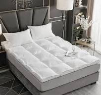 Empresa deCubrecolchón de hotel con cama de plumas de ganso ...