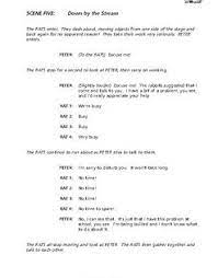 Preview Pages For Peter S Problem Theater Play Script Bullying Magic Animals Script Bullying Teacher Newsletter