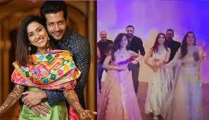 The series of photos the singer posted include an adorable snapshot of her and nihar holding baby aryaveer's tiny. Neeti Mohan S Best Friends Sang And Danced On Gud Nal Ishq Mitha At Her Wedding When