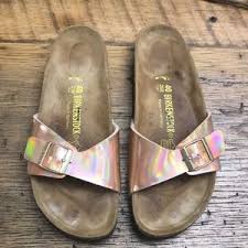 Scopri il catalogo birkenstock madrid. Birkenstock Shoes Birkenstock Madrid Sandal In Metallic Rose Gold Poshmark