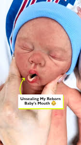 Unsealing Reborn Baby's Mouth