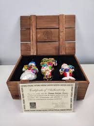 2 BOX SET Thomas Pacconi Classics Christmas Ornaments 2004 Collection 30  Years $34.99