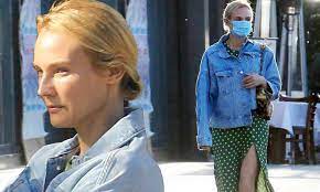Very few destinations in the world can compare to the kruger park game viewing experience. Diane Kruger Shows Her Spring Style In Blue Jean Jacket And Green Polka Dot Dress In La Daily Mail Online