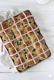 Hot Cross Buns Sweet Recipes Food Hot Cross Buns