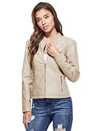 New Guess Factory Women S Quana Faux Leather Biker Jacket Womens Fashion Clothing 65 Yourfavoritecl Fashion Clothes Women Faux Leather Biker Jacket Fashion