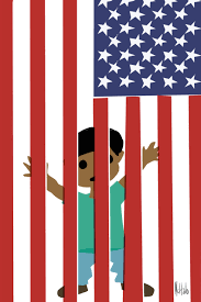 Political Cartoon Cage Mission Local The one thing he seems equipped to do is calm america down. political cartoon cage mission local