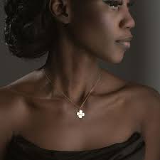 Personalised Four Leaf Clover Necklace