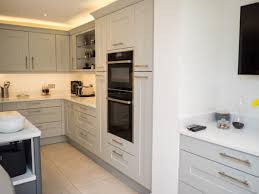 This microwave oven is ul listed for installation over electric and gas ranges. Painted Grey Oven Housing Unit Featuring The Neff Slide And Hide Oven Kitchen Ergonomics